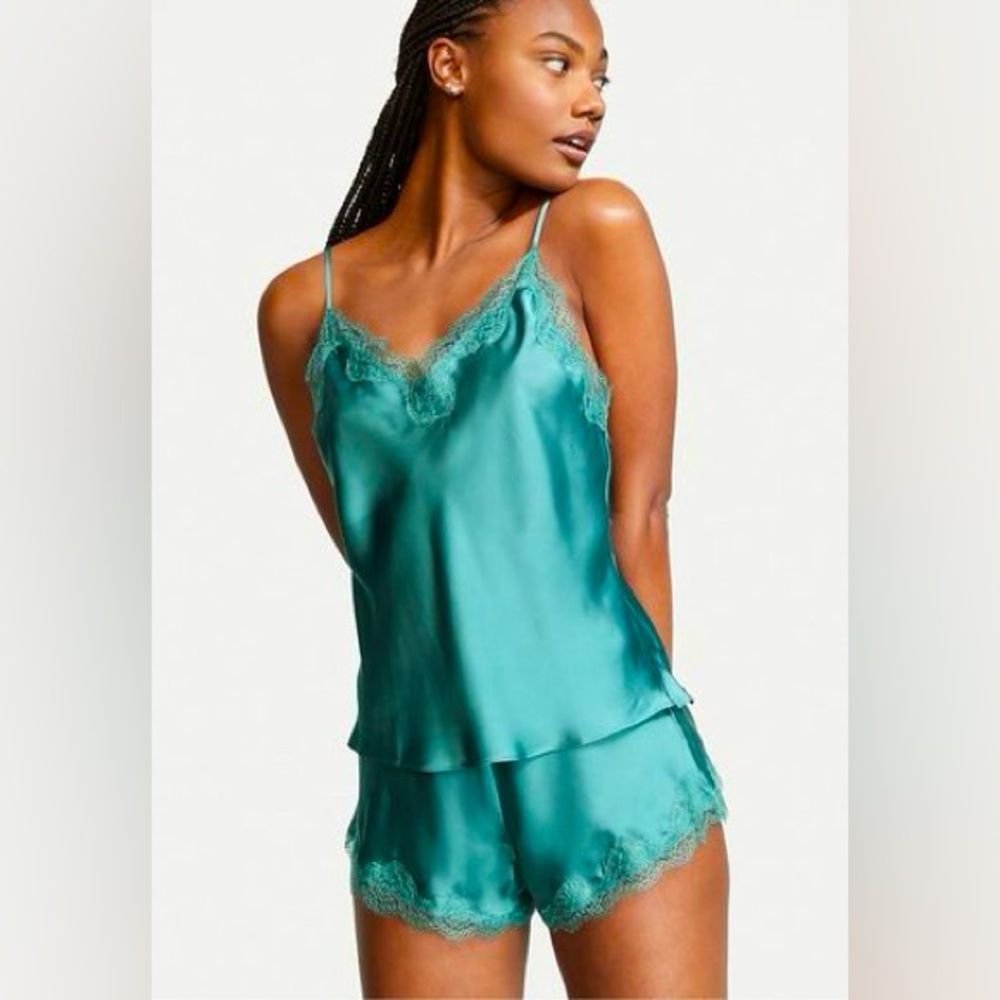 Victoria's Secret Satin Cami & Shorts Set